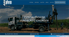 Desktop Screenshot of hvsfundacoes.com.br